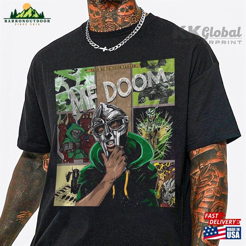 Mf Doom Music Shirt Y2k 90S Merch Vintage Album Take Me To Your Leader Tour 2023 Graphic Tee Sweatshirt T-Shirt Unisex Mf Doom Music Shirt Y2k 90S Merch Vintage Album Take Me To Your Leader Tour 2023 Graphic Tee Sweatshirt T-Shirt Unisex