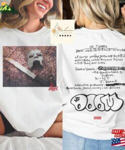 Mf Doom Rap 2Sides Shirt Fall 2023 Collab Hoodie T-Shirt Unisex
