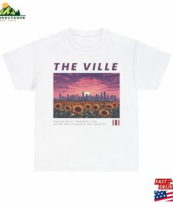 Mg Custom Dreamville The Ville 2024 Festival Graphic Tee J Cole Sza Chris Brown Nicki Minaj Concert Tour Merch T-Shirt Hoodie