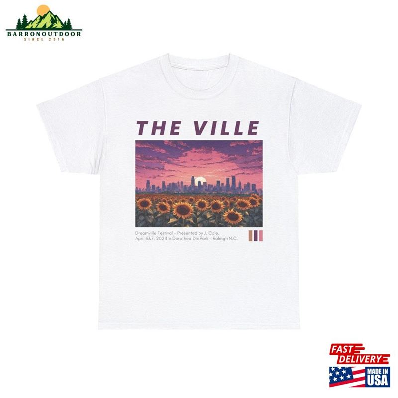 Mg Custom Dreamville The Ville 2024 Festival Graphic Tee J Cole Sza Chris Brown Nicki Minaj Concert Tour Merch T-Shirt Hoodie Mg Custom Dreamville The Ville 2024 Festival Graphic Tee J Cole Sza Chris Brown Nicki Minaj Concert Tour Merch T-Shirt Hoodie