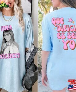 Mia Colucci Santa No Soy Shirt Vintage Relaxed Fit Rebelde Tour 2023 Rbd Concert T-Shirt Unisex Sweatshirt