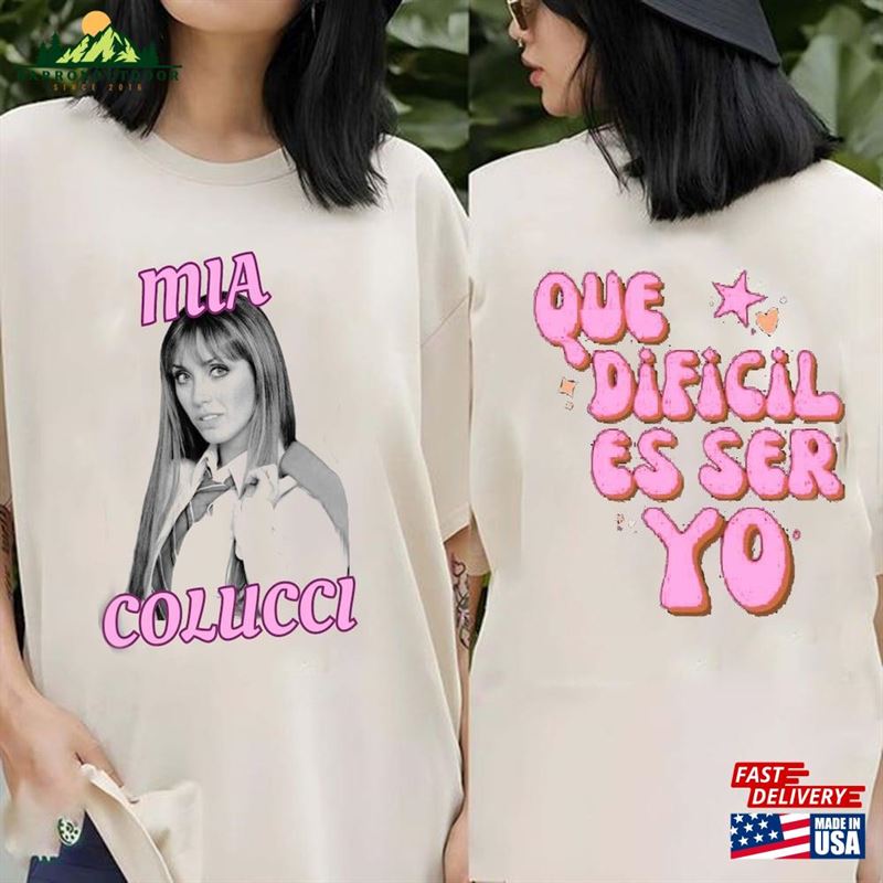 Mia Colucci Santa No Soy Shirt Vintage Relaxed Fit Rebelde Tour 2023 Rbd Concert T-Shirt Unisex Sweatshirt Mia Colucci Santa No Soy Shirt Vintage Relaxed Fit Rebelde Tour 2023 Rbd Concert T-Shirt Unisex Sweatshirt