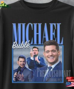 Michael Buble Sweatshirt Retro Homage Hoodie Unisex