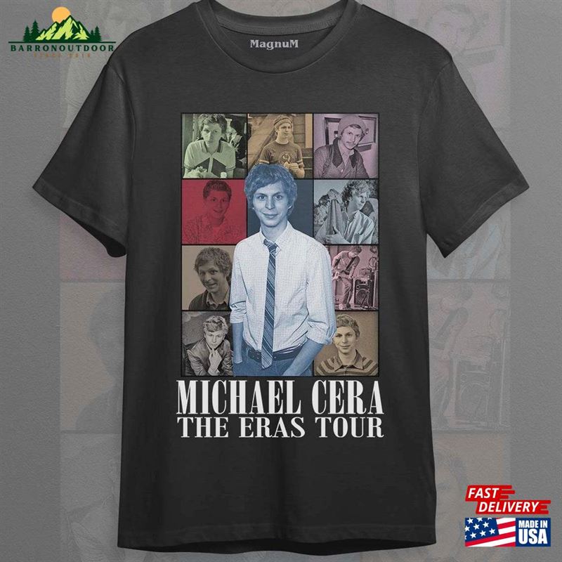 Michael Cera The Eras Tour Unisex Softstyle T-Shirt Hoodie Classic Michael Cera The Eras Tour Unisex Softstyle T-Shirt Hoodie Classic