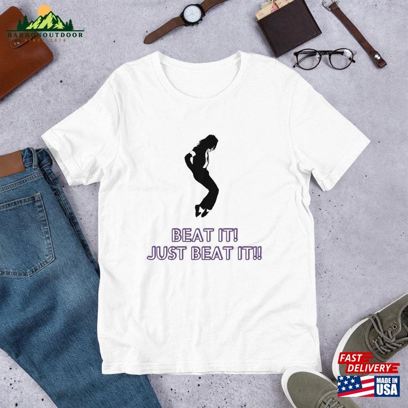 Michael Jackson Beat It Unisex Soft Cotton T-Shirt Sweatshirt Michael Jackson Beat It Unisex Soft Cotton T-Shirt Sweatshirt