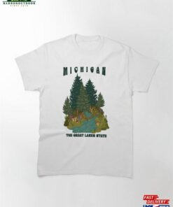 Michigan The Great Lakes State Classic T-Shirt Sweatshirt