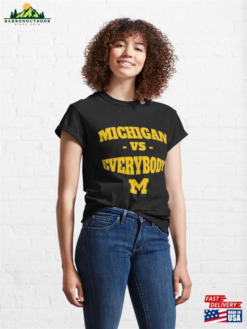 Michigan Vs Everyone Vintage Revenge Tour T-Shirt Classic Sweatshirt Michigan Vs Everyone Vintage Revenge Tour T-Shirt Classic Sweatshirt