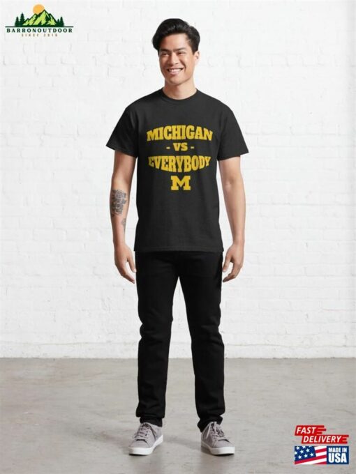 Michigan Vs Everyone Vintage Revenge Tour T-Shirt Unisex
