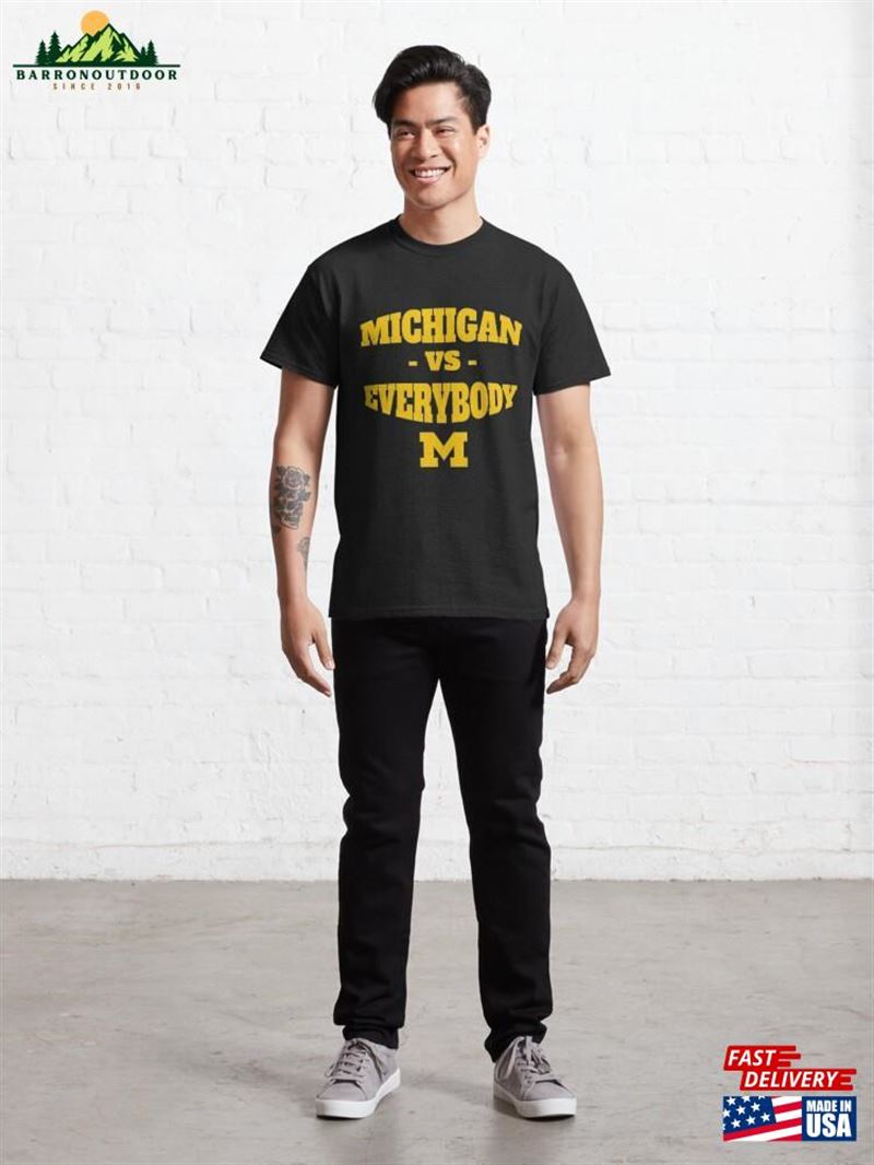 Michigan Vs Everyone Vintage Revenge Tour T-Shirt Unisex Michigan Vs Everyone Vintage Revenge Tour T-Shirt Unisex