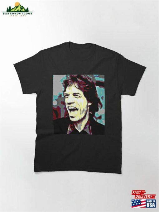 Mick Jagger Rollingstones Art Classic T-Shirt Sweatshirt