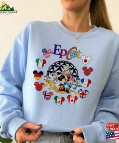 Mickey And Friends Epcot Shirt Disney Retro Hoodie T-Shirt