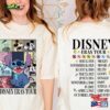 Mickey And Friends Eras Tour Shirt Stitch Disneyland Concert Music T-Shirt Unisex
