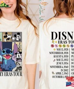 Mickey And Friends Eras Tour Shirt Stitch Disneyland Concert Music T-Shirt Unisex