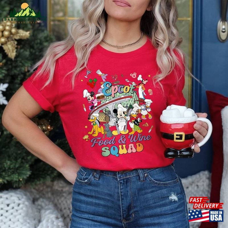 Mickey Friends Figment Remy Epcot Food And Wine Squad Shirt Taste Your Way Around The World Sweatshirt Unisex Mickey Friends Figment Remy Epcot Food And Wine Squad Shirt Taste Your Way Around The World Sweatshirt Unisex