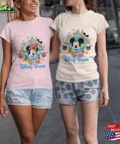 Mickey Minnie Bound Shirts Epcot World Traveler Shirt Family Vacation 2023 Unisex Sweatshirt