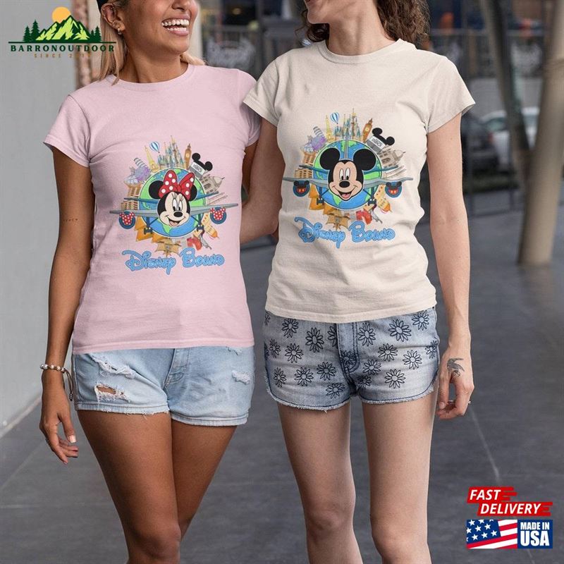 Mickey Minnie Bound Shirts Epcot World Traveler Shirt Family Vacation 2023 Unisex Sweatshirt Mickey Minnie Bound Shirts Epcot World Traveler Shirt Family Vacation 2023 Unisex Sweatshirt