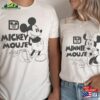 Mickey Sketch Shirt Minnie Tee Vintage And Couple Unisex Hoodie