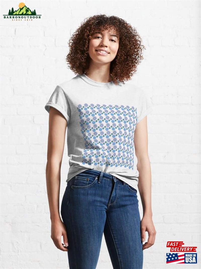Mid Century Modern Boho Yellow Abstract Retro Pattern Classic T-Shirt Unisex Mid Century Modern Boho Yellow Abstract Retro Pattern Classic T-Shirt Unisex