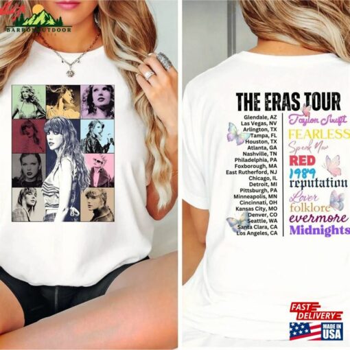 Midnights Concert T-Shirt Speak Now Taylor Eras Two Sides Taylorr Midnigts Shirt Music Tour Outfit Swifties Fan Gift Unisex Hoodie