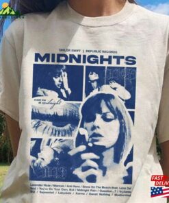 Midnights Shirt Meet Me At Midnight Taylor Eras Merch Hoodie Unisex