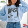 Midnigts Shirt Swiftiee Tour Taylorr The Eras Classic Unisex