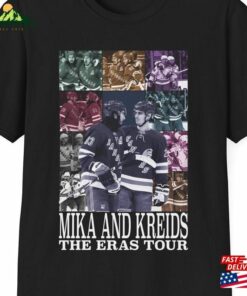 Mika Zibanejad And Chris Kreider The Eras Tour Unisex Softstyle T-Shirt Hockey Nhl Hoodie