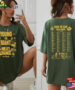 Milky Chance 2023 Young The Giant With Tour Shirt Band Sweatshirt Rock Hoodie Classic Unisex