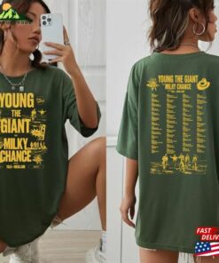 Milky Chance 2023 Young The Giant With Tour Shirt Rock Band Hoodie Summer Tee Sweatshirt