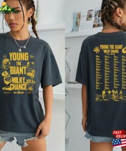 Milky Chance 2023 Young The Giant With Tour Shirt Rock Band Hoodie Summer Tee Sweatshirt