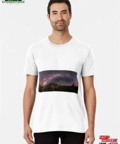 Milky Way And Orion Panorama Premium T-Shirt Sweatshirt