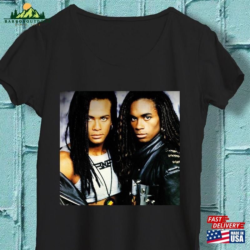 Milli Vanilli T-Shirt 90S Vintage Graphic Shirt Music Band Tee Classic Hoodie Milli Vanilli T-Shirt 90S Vintage Graphic Shirt Music Band Tee Classic Hoodie