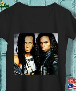 Milli Vanilli T-Shirt 90S Vintage Graphic Shirt Music Band Tee Classic Hoodie