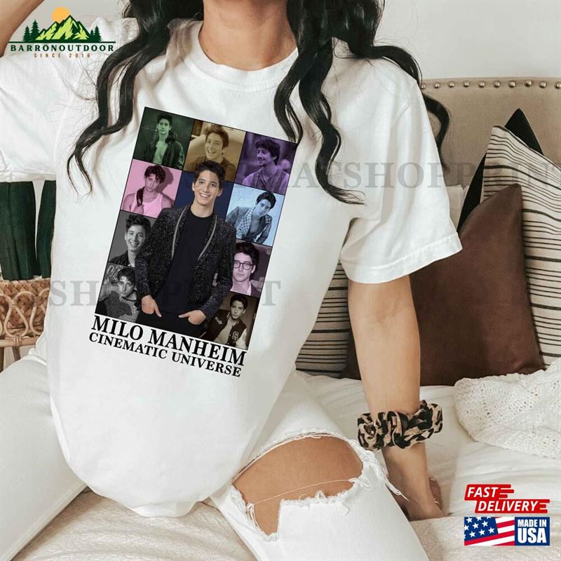 Milo Manheim T Shirt Cinematic Universe Print Merch Fan Gift Poster Hoodie Classic Milo Manheim T Shirt Cinematic Universe Print Merch Fan Gift Poster Hoodie Classic