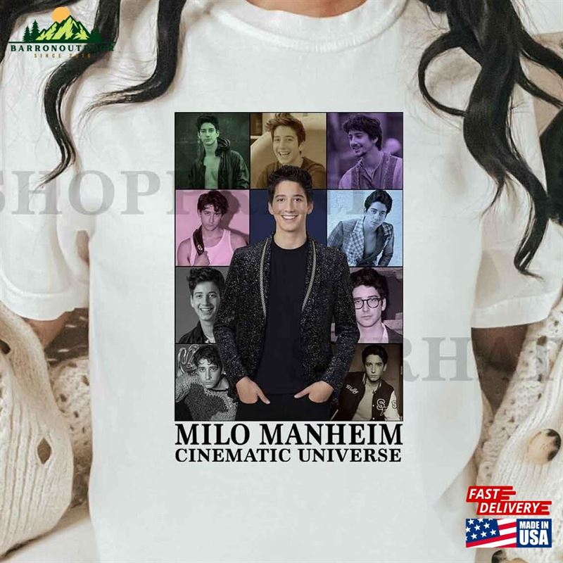 Milo Manheim T Shirt Cinematic Universe Print Merch Fan Gift Poster Hoodie Classic Milo Manheim T Shirt Cinematic Universe Print Merch Fan Gift Poster Hoodie Classic