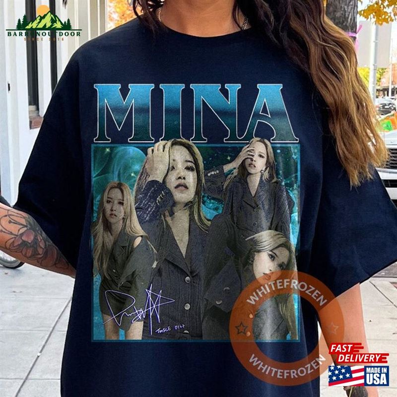 Mina Twice T-Shirt Kpop Shirt Tee Merch Unisex Bootleg Once Classic Hoodie Mina Twice T-Shirt Kpop Shirt Tee Merch Unisex Bootleg Once Classic Hoodie