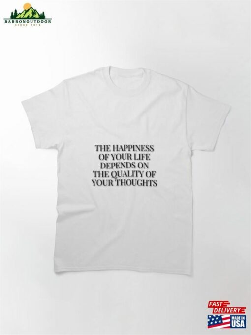 Mindful Bliss Elevate Your Life With Positive Thoughts Classic T-Shirt Sweatshirt