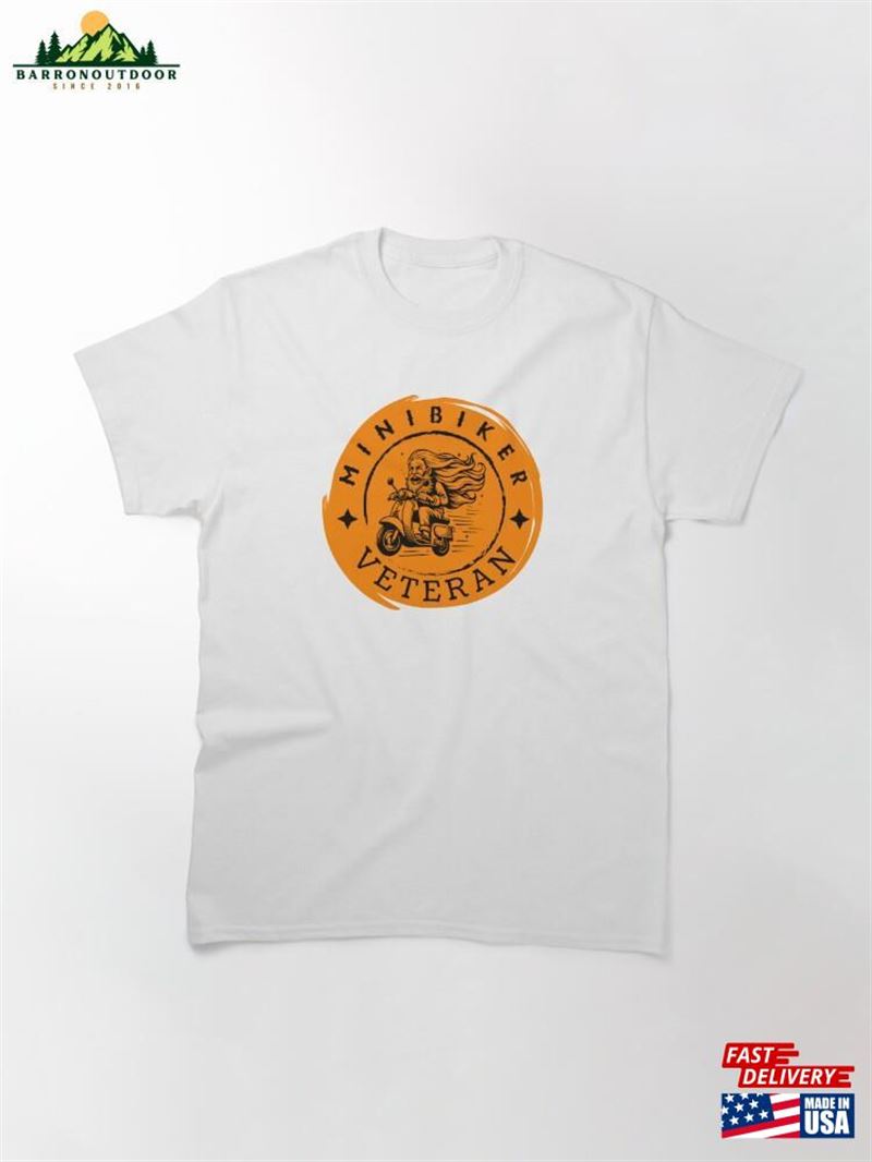 Minibiker Veteran Yellow Antianeira Classic T-Shirt Unisex Minibiker Veteran Yellow Antianeira Classic T-Shirt Unisex