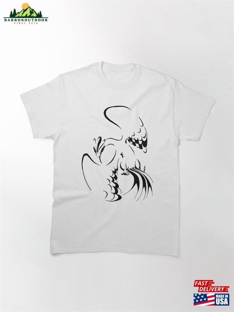 Minimal Phoenix Black Classic T-Shirt Hoodie Minimal Phoenix Black Classic T-Shirt Hoodie