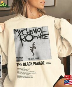 Minimalist Album Music Shirt Chemical Romance The Black Parade Tour Classic Unisex