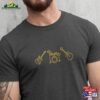 Minimalist Band T-Shirt Bass Guitar Drums Hoodie