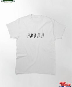 Minimalist Christmas Holiday Socks Classic T-Shirt Sweatshirt