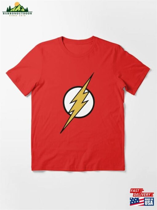 Minimalist Flash Inspired Design Sheldon’s Speedy Style Essential T-Shirt Classic Sweatshirt