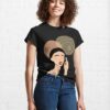Minimalist Woman Silhouette Classic T-Shirt Sweatshirt