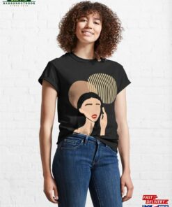 Minimalist Woman Silhouette Classic T-Shirt Sweatshirt