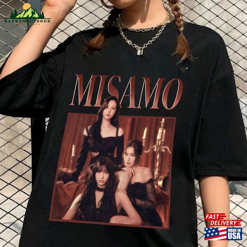 Misamo Retro Shirt Kpop Twice T-Shirt Classic Misamo Retro Shirt Kpop Twice T-Shirt Classic