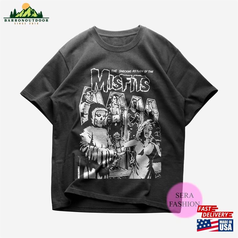 Misfits Inspired Tee Punk Rock Music Icon Shirt Hoodie Classic Misfits Inspired Tee Punk Rock Music Icon Shirt Hoodie Classic