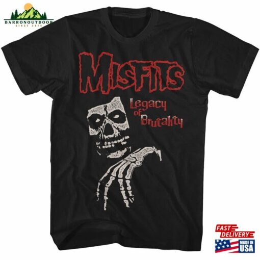Misfits Legacy Of Brutality Punk Rock Music Shirt T-Shirt Classic