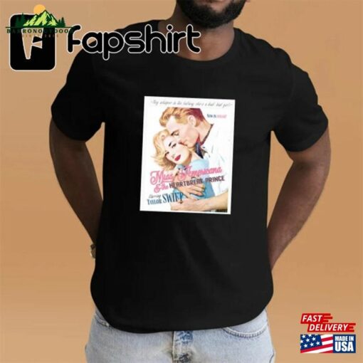 Miss Americana And The Heartbreak Prince Taylor Swift Vintage Lover Film T Shirt Eras Tour 2023 Merch Hoodie T-Shirt