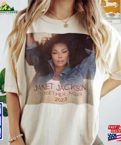 Miss Janet Jackson T-Shirt Together Again Tour 2023 Shirt Vintage Classic Hoodie