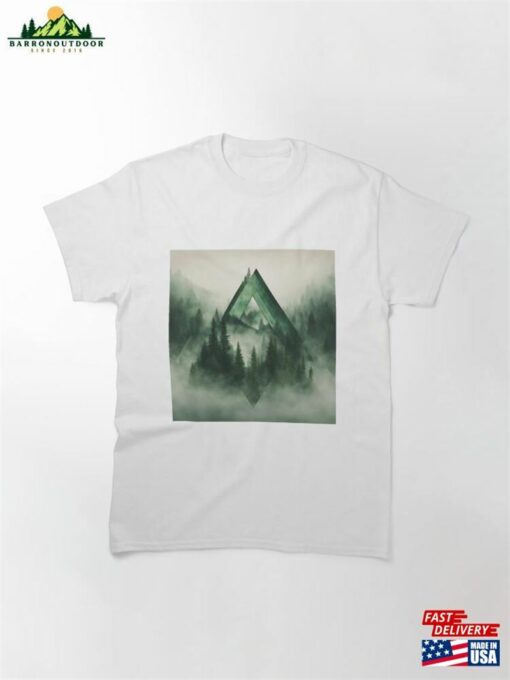 Misty Mountain Triangle Classic T-Shirt Sweatshirt
